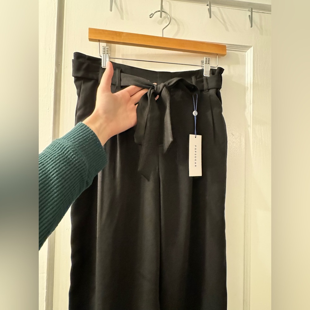 NWT POPSUGAR Black Ankle Pants - Picture 3 of 16
